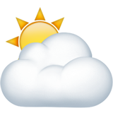 Sun and Cloud icon